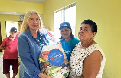 Alagoas Sem Fome: Governo entrega duas toneladas de alimentos em Arapiraca