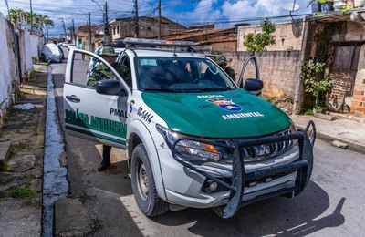 PM resgata animais em áreas urbanas e orienta população