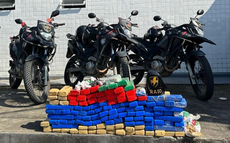 Militares apreendem mais de 91 quilos de entorpecentes no Vale do Reginaldo