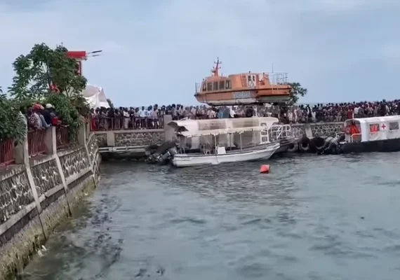 Pelo menos 78 pessoas morrem após barco virar no Congo