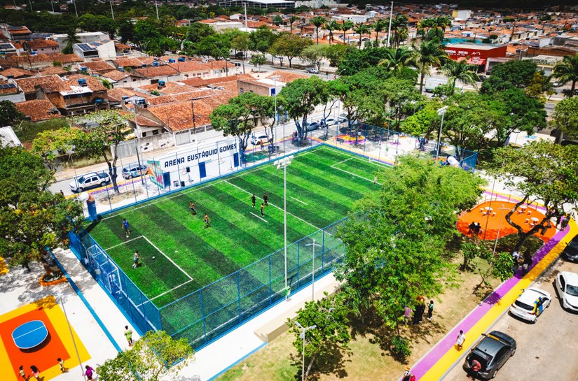 Prefeitura de Maceió faz investimento histórico em areninhas esportivas