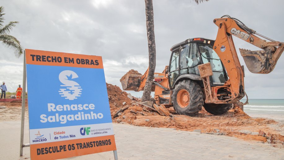 Renasce Salgadinho: Prefeitura de Maceió inicia etapa de reurbanização de espaços de convivência na praia da Avenida