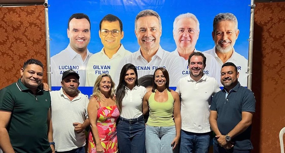 Prefeita Marcela Gomes reúne seu grupo político em Novo Lino para discutir eleições de 2026