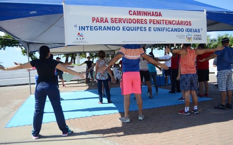 Ressocialização promove 2ª Caminhada dos Servidores Penitenciários