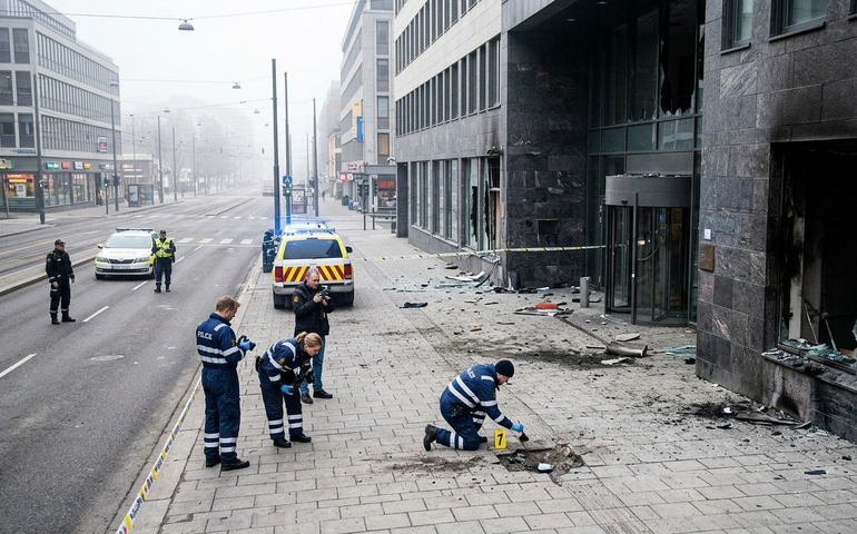 Polícia da Noruega investiga explosão em frente à embaixada dos EUA em Oslo