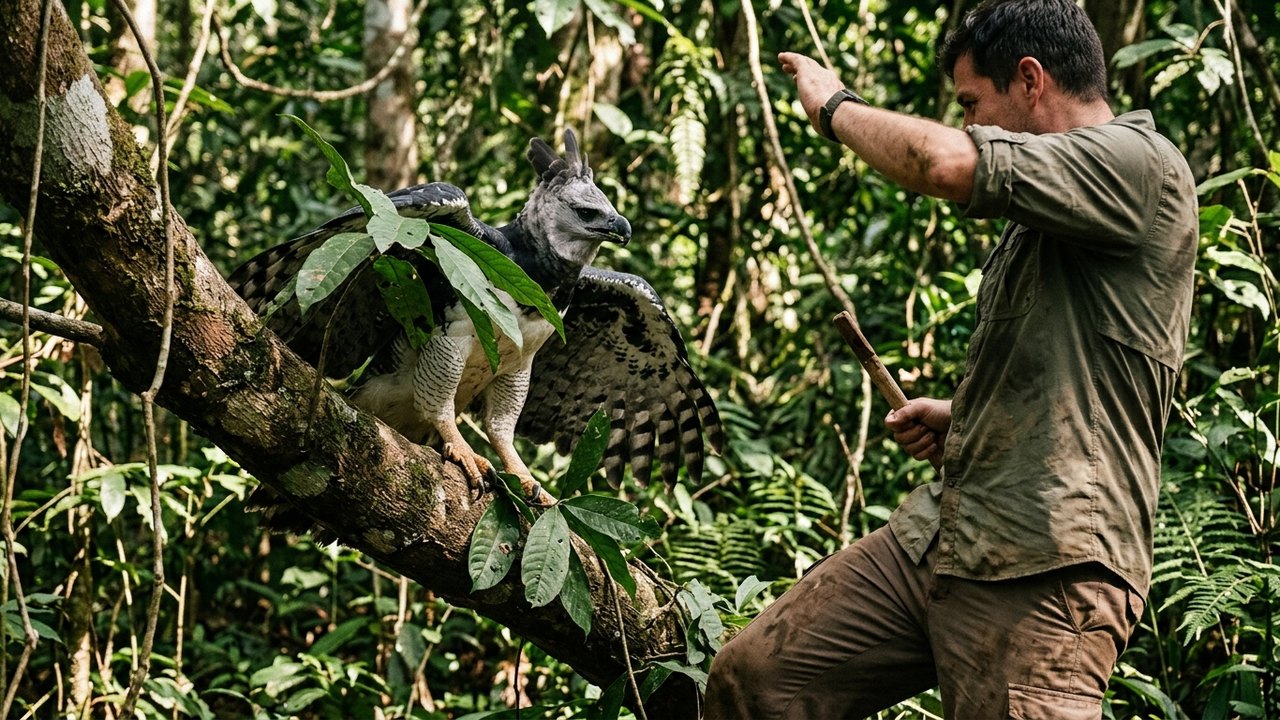 Primeiro ataque de harpia a humano é documentado na Amazônia e acende alerta para espécie