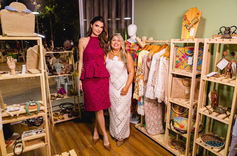 Marina Candia impulsiona economia criativa com loja colaborativa do Vestir Massayó