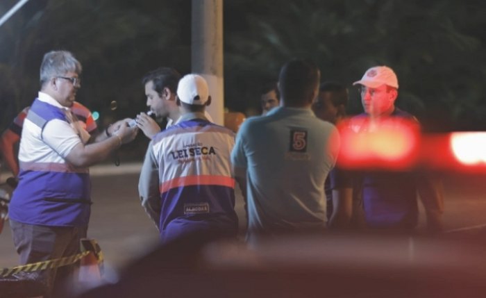 Ação do Detran ocorreu até a madrugada de domingo (14) e contou com o apoio da equipe de inteligência da autarquia que contribuiu com mais agilidade e segurança nas abordagens - Foto: Assessoria