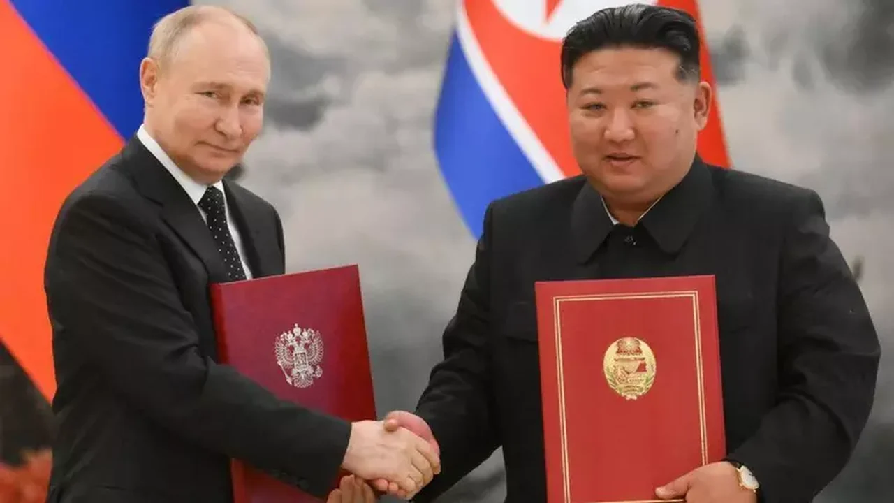 Acordo com Rússia prevê ajuda militar imediata em guerra, diz Coreia do Norte