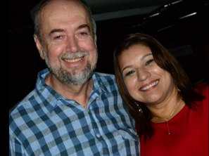 Álvaro Machado e Arlene Machado - Facebook