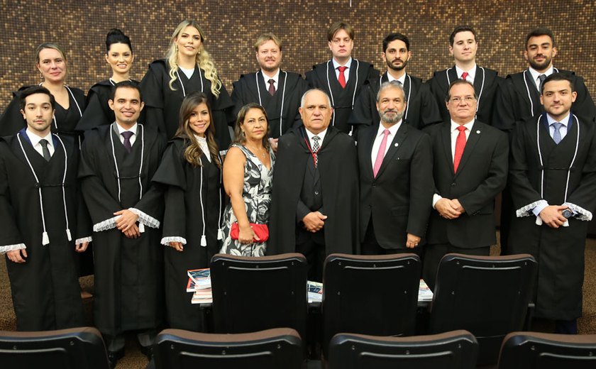 TJ empossa 12 juízes e reforça prestação jurisdicional em Alagoas