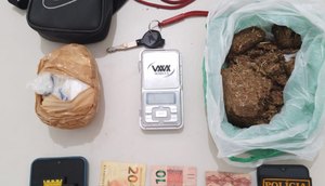Motoboy é preso por transportar drogas para entrega na Grande Aracaju