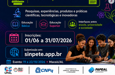 Inscrições abertas para apresentações científicas na Sinpete Nacional