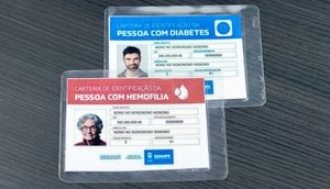 Carteira de Identificação da Pessoa com Diabetes e Hemofilia / Foto: Foto: Mário Sousa