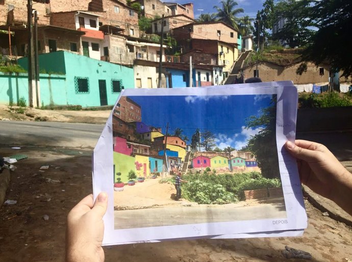 Prefeitura leva intervenções urbanas à Grota da Moenda, em Maceió