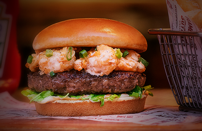 Outback tem burgers inusitados: de veggie a opções com costela e camarões 