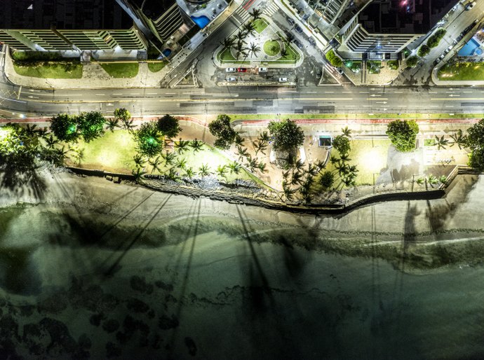 Instalação recorde de LEDs promove desenvolvimento sustentável em Maceió