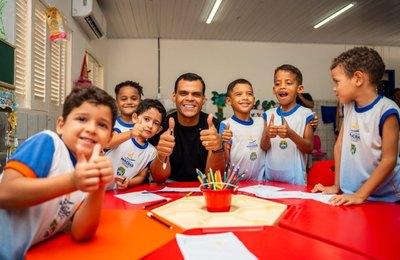Projeto Rota das Escolas leva melhorias ao CMEI Padre Silvestre Vredegoor