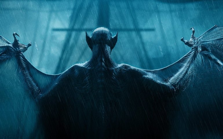 Falta pegada a 'Drácula: A Última Viagem do Deméter', com vampiro assustador e roteiro fraco