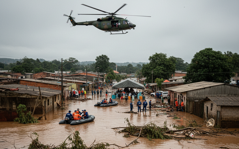 Lula determina envio de equipes do governo federal para Juiz de Fora após fortes chuvas
