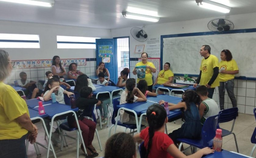 Desenvolvimento Sustentável participa de ações do Projeto Escola Alerta