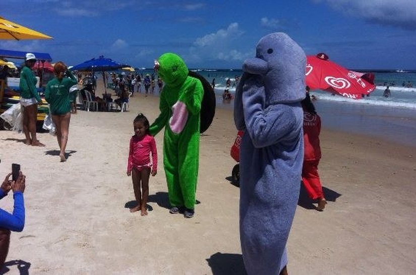 Projeto Nossa Praia intensifica ações de educação ambiental no Carnaval