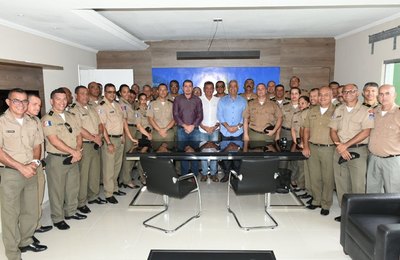 São José da Laje recebe alunos do Curso de Habilitação de Oficiais da PM 