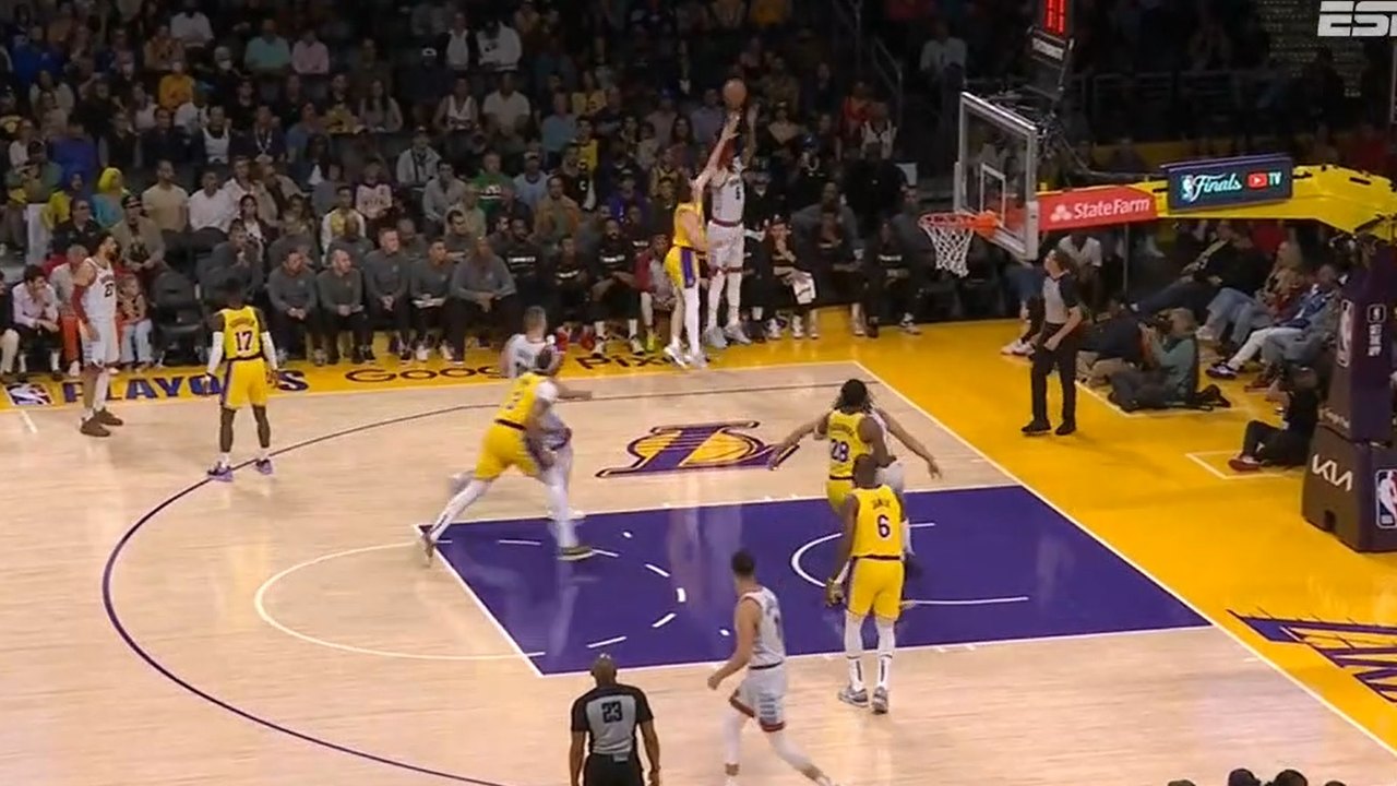 Nuggets 'varrem' Lakers com show de Jokic e vão à final da NBA pela 1ª vez