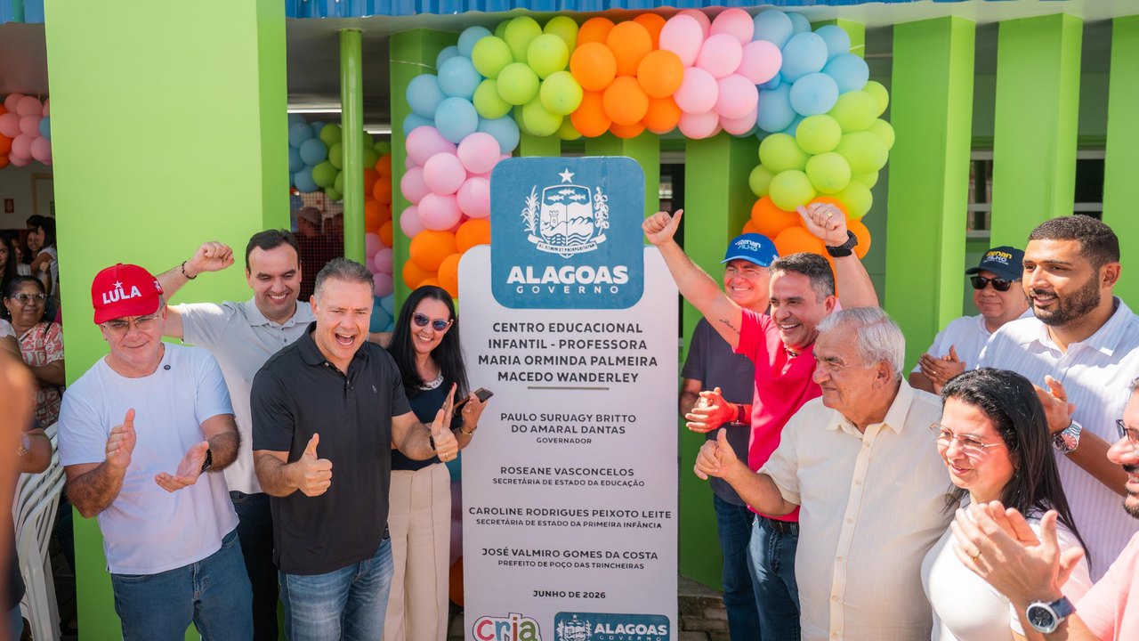 Governo de Alagoas investe mais de R$ 18 milhões em educação em Poço das Trincheiras