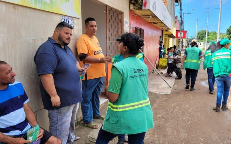 Sudes orienta mais de 3 mil maceioenses com ações de Educação Ambiental