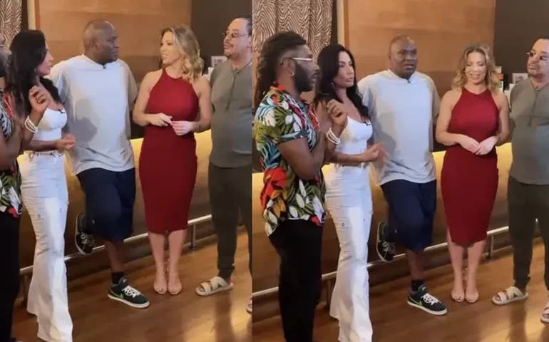 30 anos de é o Tchan: veja como foi Reencontro entre Washington, Beto, Jacaré e 'Sheilas'