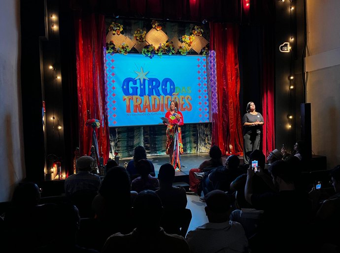 Theatro Homerinho abre suas portas para o projeto Giro das Tradições, valorizando saberes da cultura popular de Alagoas