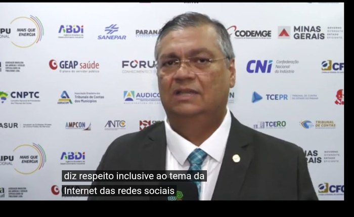 Ministro Flávio Dino em entrevista à TV Cidadã