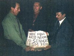 Lançamento da Pedra Fundamental da Casa Pastoral