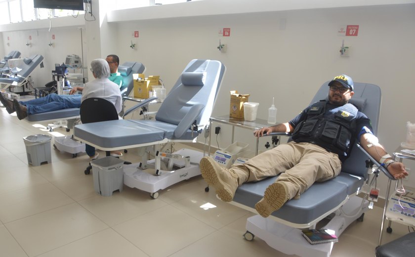 Hemoal inicia mês de novembro com coletas externas de sangue em Arapiraca e Maceió