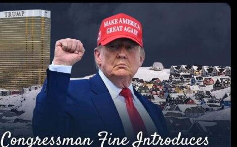 Deputado dos EUA propõe anexação da Groenlândia ao país