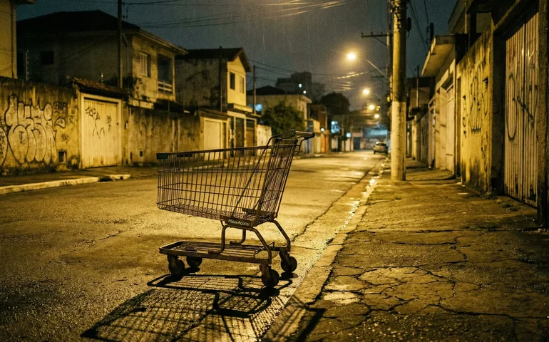 Mulher é encontrada morta dentro de carrinho de supermercado em São Paulo