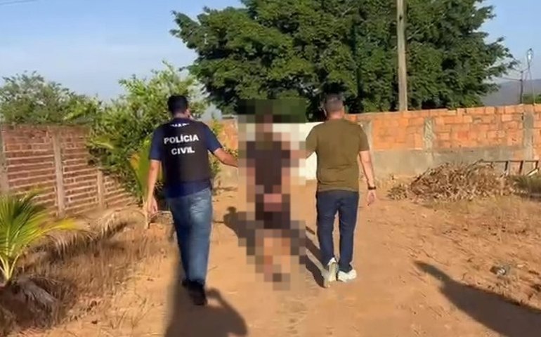 Polícia Civil prende homem por estupro de vulnerável e importunação sexual em Santana do Ipanema