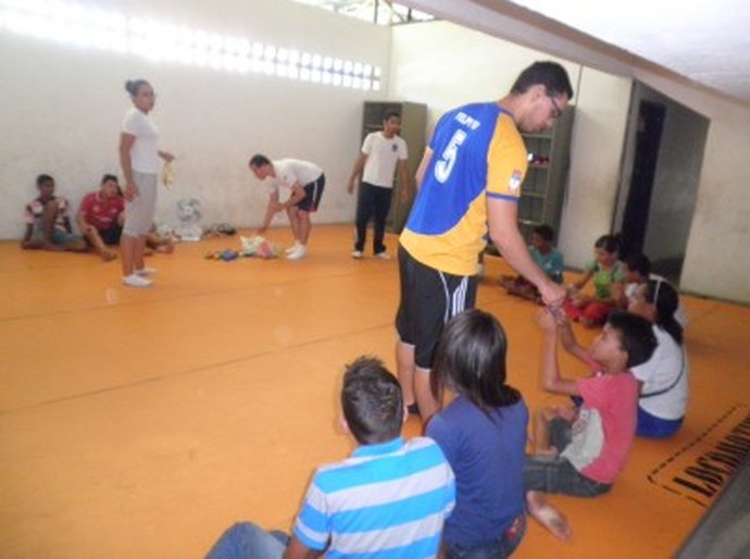 Quarta é dia de Psicomotricidade no Lar São Domingos