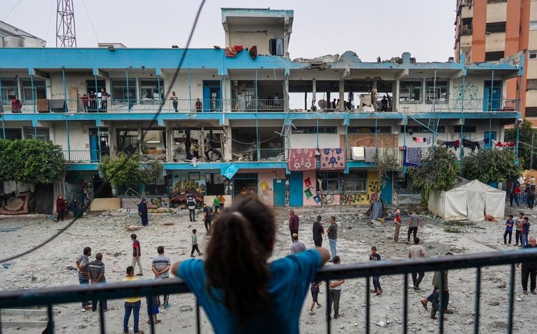 Israel reivindica bombardeio contra escola de Gaza que deixou 37 mortos