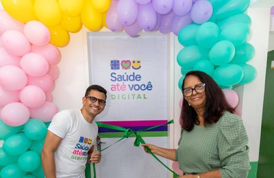 Governo do Estado inaugura sala do Programa Saúde Até Você Digital em Branquinha