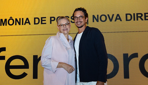 01 - Capa_Nova presidente da Fenapro, Ana Celina, e Rodrigo de Freitas, presidente do Sinapro-SE (1) / Foto: Nova presidente da Fenapro, Ana Celina, e Rodrigo de Freitas, presidente do Sinapro-SE