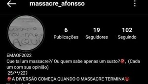 Perfil criado por aluno com ameaça de massacre em Sergipe é investigado / Foto: Foto: Portal A8SE/Reprodução