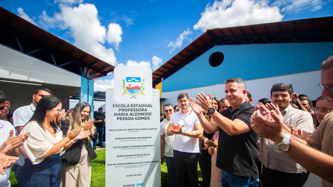 Governo de Alagoas entrega 33ª Escola do Coração em Coité do Nóia