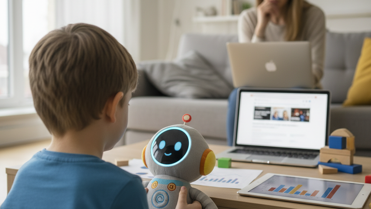 Estudo revela riscos em brinquedos com inteligência artificial para crianças