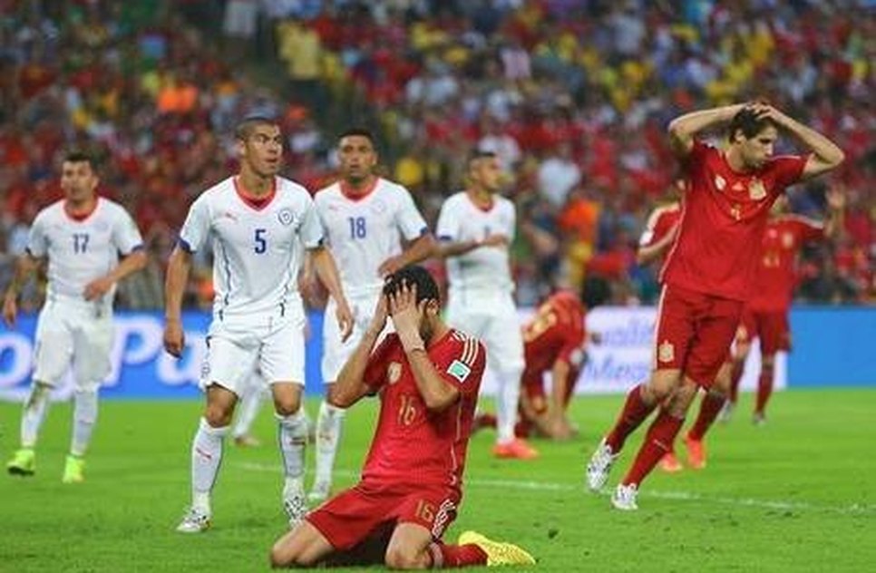 Um ano após perder para o Brasil, Espanha cai de novo no Maraca / Foto: Jamie Squire/Getty Images