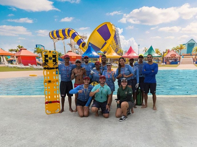 Auditoria confere ao Wet’n Wild excelência em segurança aquática