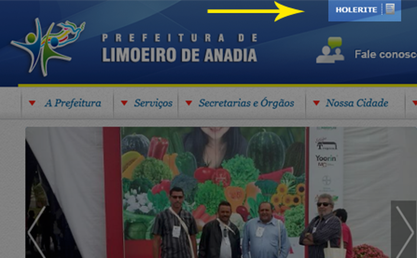 Servidores municipais de Limoeiro poderão imprimir seus contracheques direto do site da Prefeitura