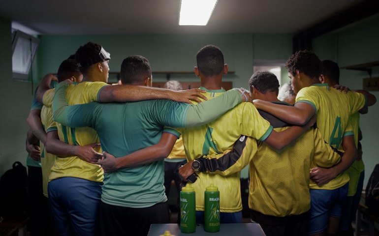 Também penta, seleção de futebol de cegos terá documentário exibido nos EUA