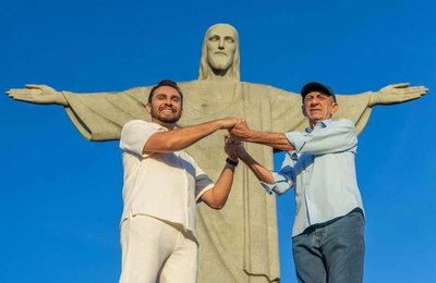 Mano Walter lança parceria com Fagner gravada aos pés do Cristo Redentor
